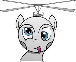 Size: 2082x1709 | Tagged: artist needed, safe, derpibooru import, oc, unofficial characters only, original species, plane pony, pony, blue eyes, derp, faic, helicopter, helicopter pony, helipony, image, looking at you, male, plane, png, simple background, solo, solo male, tongue out, transparent background