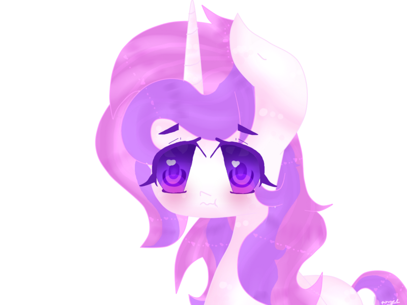 Size: 1024x768 | Tagged: safe, artist:magicangelstarartist, derpibooru import, oc, pony, unicorn, female, halfbody, heart, heart eyes, image, looking at you, mare, png, simple background, solo, transparent background, wingding eyes