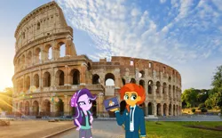 Size: 1369x849 | Tagged: safe, artist:yungdeez, derpibooru import, starlight glimmer, sunburst, equestria girls, equestria girls in real life, female, image, irl, male, photo, png, shipping, starburst, straight