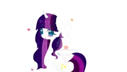 Size: 1024x582 | Tagged: safe, artist:magicangelstarartist, derpibooru import, oc, oc:twily star, unofficial characters only, alicorn, pony, birthday gift art, female, gift art, image, jpeg, mare, side view, solo, watermark