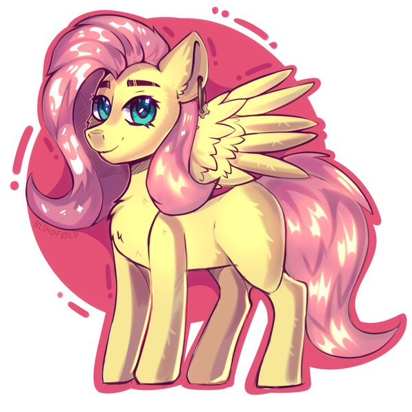 Size: 2000x2000 | Tagged: safe, artist:freak-side, derpibooru import, fluttershy, pegasus, pony, image, jpeg, looking at you, simple background, smiling, solo, spread wings, wings