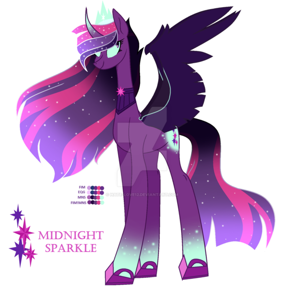 Size: 1280x1319 | Tagged: safe, artist:hate-love12, derpibooru import, screencap, twilight sparkle, twilight sparkle (alicorn), alicorn, pony, equestria girls, corrupted twilight sparkle, image, midnight sparkle, png, tyrant sparkle