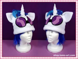 Size: 1000x750 | Tagged: safe, artist:facja, derpibooru import, vinyl scratch, unicorn, craft, hat, image, jpeg