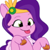 Size: 70x70 | Tagged: safe, artist:dsb71013, derpibooru import, pipp, pipp petals, my little pony: tell your tale, :p, derpibooru exclusive, emotes, g5, image, picture for breezies, pipp is short, pipp is smol, png, ponymote, silly, simple background, smol, tongue out, transparent background