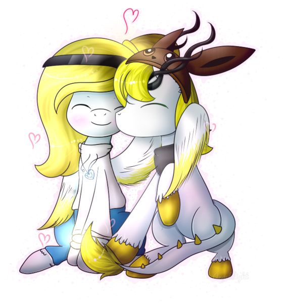 Size: 674x709 | Tagged: safe, artist:angellightyt, derpibooru import, oc, oc:angel light, unofficial characters only, pegasus, pony, duo, female, hug, image, male, mare, pegasus oc, png, simple background, stallion, transparent background, unshorn fetlocks, winghug, wings