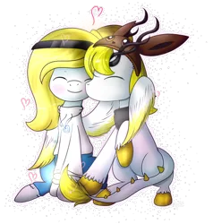 Size: 674x709 | Tagged: safe, artist:angellightyt, derpibooru import, oc, oc:angel light, unofficial characters only, pegasus, pony, duo, female, hug, image, male, mare, pegasus oc, png, simple background, stallion, transparent background, unshorn fetlocks, winghug, wings