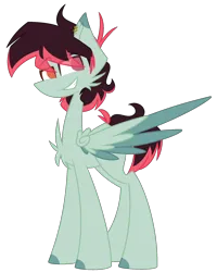 Size: 1600x2000 | Tagged: safe, artist:scridley arts, derpibooru import, oc, oc:finy skyland, unofficial characters only, pegasus, pony, chest fluff, image, male, pegasus oc, png, simple background, solo, transparent background, wings