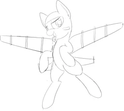 Size: 1307x1176 | Tagged: artist needed, suggestive, derpibooru import, oc, unofficial characters only, image, jpeg, looking at you, open mouth, seductive look, seductive pose, simple background, solo, spread wings, tongue out, white background, wings