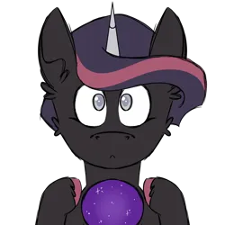 Size: 900x900 | Tagged: safe, artist:fuckomcfuck, derpibooru import, oc, oc:fortune teller, pony, unicorn, crystal ball, image, png, simple background, solo, transparent background