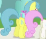 Size: 156x131 | Tagged: safe, derpibooru import, screencap, lemon hearts, twinkleshine, pony, unicorn, friendship is magic, background character, background pony, cropped, female, horn, image, mare, png, solo focus