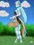 Size: 4500x6000 | Tagged: suggestive, artist:sufficientgravitas, derpibooru import, rainbow dash, anthro, human, pegasus, basket, bipedal, bondage, bunny suit, bush, choker, clothes, cloud, easter, easter egg, gloves, grass, holiday, image, jpeg, kneeling, leotard, outdoors, pinup, socks, solo, spread wings, standing, stockings, thigh highs, wings