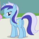 Size: 139x139 | Tagged: safe, derpibooru import, screencap, minuette, pony, unicorn, friendship is magic, background character, background pony, cropped, female, horn, image, mare, png, solo focus