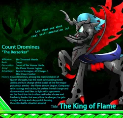 Size: 2340x2234 | Tagged: safe, artist:questionmarkdragon, derpibooru import, changeling queen oc, oc, unofficial characters only, changeling, changeling queen, female, image, male, parent:queen chrysalis, png, smiling, solo, story included