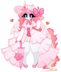 Size: 3084x3675 | Tagged: safe, artist:franshushu, derpibooru import, oc, oc:nekonin, alicorn, anthro, advertisement, clothes, commission, commission info, dress, dressup, heart, heart eyes, image, male, png, simple background, solo, white background, wingding eyes