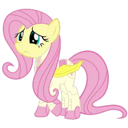 Size: 768x768 | Tagged: safe, artist:bluemario11, artist:slb94, derpibooru import, idw, fluttershy, pegasus, pony, exosuit, female, image, mare, png, simple background, solo, the magic of cybertron, transformers, transparent background