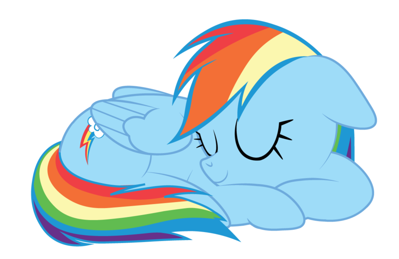 Size: 1200x778 | Tagged: safe, artist:prixy05, derpibooru import, rainbow dash, pegasus, pony, image, png, simple background, sleeping, solo, transparent background, vector