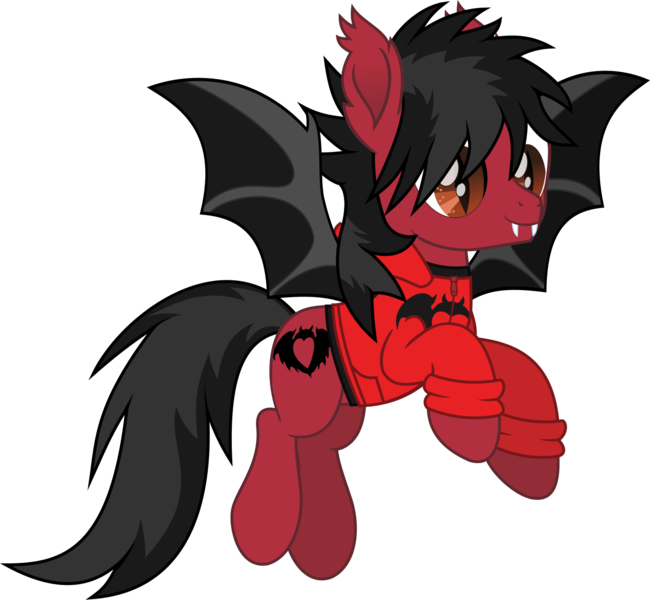 Size: 1472x1359 | Tagged: safe, artist:lightningbolt, derpibooru import, ponified, bat pony, pony, .svg available, bat wings, clandestine industries, clothes, derpibooru exclusive, ear fluff, emo, fall out boy, fangs, flying, hair over one eye, hood, hoodie, image, male, pete wentz, png, shirt, simple background, slit pupils, solo, spread wings, stallion, transparent background, undershirt, vector, wings