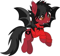 Size: 1472x1359 | Tagged: safe, artist:lightningbolt, derpibooru import, ponified, bat pony, pony, .svg available, bat wings, clandestine industries, clothes, derpibooru exclusive, ear fluff, emo, fall out boy, fangs, flying, hair over one eye, hood, hoodie, image, male, pete wentz, png, shirt, simple background, slit pupils, solo, spread wings, stallion, transparent background, undershirt, vector, wings