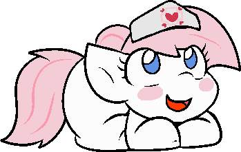 Size: 349x221 | Tagged: safe, artist:zutcha, derpibooru import, nurse redheart, earth pony, pony, cute, female, heartabetes, image, looking up, mare, open mouth, open smile, png, simple background, smiling, solo, transparent background
