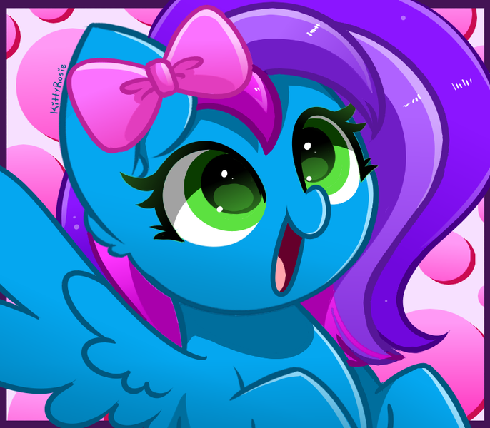 Size: 800x700 | Tagged: safe, artist:kittyrosie, derpibooru import, oc, pegasus, pony, breasts, image, pegasus oc, png, wings