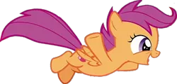 Size: 720x347 | Tagged: safe, derpibooru import, edit, edited screencap, screencap, scootaloo, pony, the last crusade, background removed, cutie mark, female, filly, flying, image, png, scootaloo can fly, scootaloo's cutie mark, solo, the cmc's cutie marks