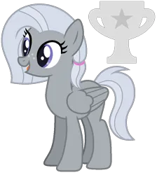 Size: 850x950 | Tagged: safe, artist:eclipse-knight15, derpibooru import, oc, oc:silver trophy, unofficial characters only, pegasus, pony, base used, female, image, mare, offspring, parent:chipcutter, parent:silver spoon, png, simple background, solo, transparent background