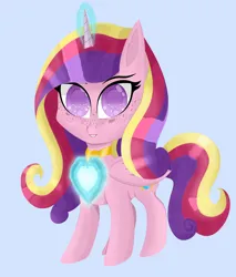 Size: 3440x4040 | Tagged: safe, artist:krymak, derpibooru import, princess cadance, chibi, crystal heart, image, png, simple background