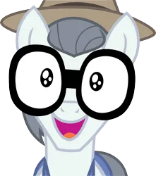 Size: 7500x8489 | Tagged: safe, artist:xxphantomxxx, derpibooru import, silver shill, earth pony, pony, leap of faith, season 4, .svg available, absurd resolution, happy, image, looking at you, male, open mouth, png, simple background, solo, stallion, transparent background, vector