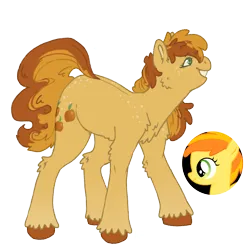 Size: 1000x1000 | Tagged: safe, artist:kazmuun, derpibooru import, peachy pie, earth pony, pony, female, filly, foal, image, png, simple background, solo, transparent background