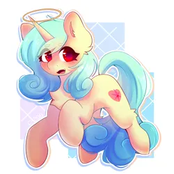 Size: 2048x2048 | Tagged: safe, artist:strawberryc208, derpibooru import, oc, unofficial characters only, pony, unicorn, beanbrows, chest fluff, commission, cute, eye clipping through hair, eyebrows, female, horn, image, looking at you, mare, ocbetes, png, signature, solo, unicorn oc
