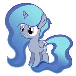 Size: 960x960 | Tagged: safe, artist:motownwarrior01, derpibooru import, oc, oc:princess stella everglow, unofficial characters only, alicorn, pony, base used, cute, cutie mark, derpibooru exclusive, female, filly, flowing mane, flowing tail, foal, horn, image, magical lesbian spawn, offspring, parent:princess celestia, parent:princess luna, parents:princest, png, product of incest, simple background, solo, tail, transparent background, wings