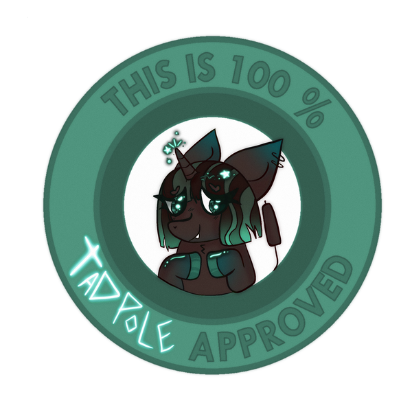 Size: 2048x2048 | Tagged: safe, derpibooru import, oc, oc:tadpole, unofficial characters only, pony, unicorn, approved, art, colt, cyan, digital art, ear piercing, female, filly, foal, hooves together, image, magic, male, meme, piercing, png, sharp teeth, shy, simple background, smiling, sparkles, teeth, tooth, turquoise, white background