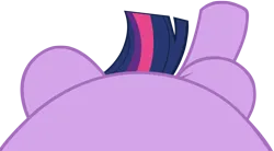 Size: 4096x2268 | Tagged: safe, artist:charleston-and-itchy, derpibooru import, edit, editor:oathcharm, twilight sparkle, pony, belly, female, female pov, image, lying down, lying down meme, mare, meme, offscreen character, offscreen female, on back, perspective, pictures of bellies, png, pov, simple background, solo, transparent background
