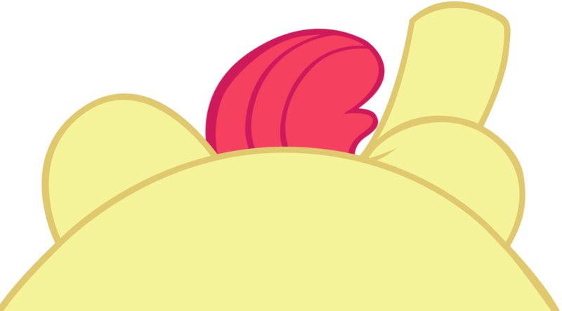 Size: 4096x2268 | Tagged: safe, artist:charleston-and-itchy, derpibooru import, edit, editor:oathcharm, apple bloom, earth pony, pony, belly, female, female pov, filly, foal, image, lying down, lying down meme, meme, offscreen character, offscreen female, on back, perspective, pictures of bellies, png, pov, simple background, solo, transparent background