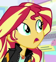 Size: 704x777 | Tagged: safe, derpibooru import, screencap, sunset shimmer, equestria girls, mirror magic, spoiler:eqg specials, cropped, image, png, solo