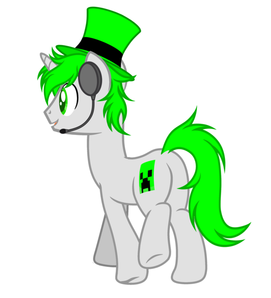 Size: 2560x2813 | Tagged: safe, artist:equestria secret guard, derpibooru import, oc, oc:路人马, unofficial characters only, pony, unicorn, butt, hat, headphones, horn, image, male, plot, png, rear view, simple background, smiling, stallion, top hat, transparent background, unicorn oc, walking