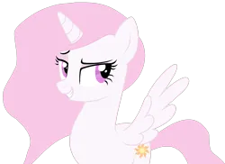 Size: 2242x1632 | Tagged: safe, artist:ashes-horrid, artist:twilyisbestpone, derpibooru import, princess celestia, alicorn, pony, base used, bedroom eyes, eyebrows, female, image, mare, pink-mane celestia, png, raised eyebrow, seductive, seductive look, simple background, smiling, smirk, smug, solo, spread wings, stupid sexy celestia, teenager, transparent background, wings, young celestia, younger