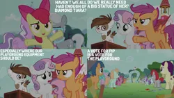 Size: 2000x1125 | Tagged: safe, derpibooru import, edit, edited screencap, editor:quoterific, screencap, apple bloom, diamond tiara, liza doolots, petunia, pipsqueak, ruby pinch, scootaloo, silver spoon, sweetie belle, tootsie flute, earth pony, pegasus, pony, unicorn, crusaders of the lost mark, cutie mark crusaders, female, filly, foal, image, male, png