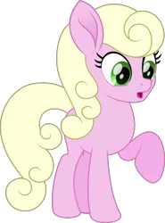 Size: 3133x4238 | Tagged: safe, artist:thatusualguy06, derpibooru import, millie, earth pony, pony, my little pony: the movie, .svg available, :o, female, high res, image, mare, open mouth, png, raised hoof, simple background, solo, transparent background, vector
