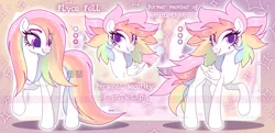 Size: 1955x944 | Tagged: safe, artist:koribooo, derpibooru import, oc, unofficial characters only, pony, bust, eyelashes, female, grin, image, mare, multicolored hair, png, rainbow hair, raised hoof, smiling