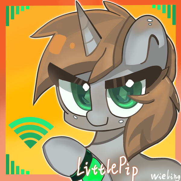 Size: 2048x2048 | Tagged: safe, artist:weiling, derpibooru import, oc, oc:littlepip, unofficial characters only, pony, unicorn, fallout equestria, cute, image, png, solo