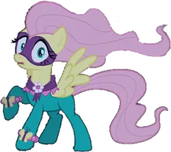Size: 320x284 | Tagged: safe, artist:pascalmulokozi2, derpibooru import, edit, edited screencap, screencap, fluttershy, saddle rager, pegasus, pony, power ponies (episode), background removed, female, image, looking at you, mare, not a vector, png, power ponies, simple background, solo, transparent background