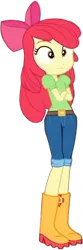 Size: 640x1918 | Tagged: safe, derpibooru import, apple bloom, equestria girls, equestria girls series, holidays unwrapped, spoiler:eqg series (season 2), image, png, the cider louse fools