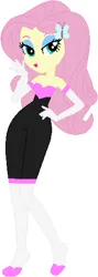 Size: 196x548 | Tagged: safe, artist:sturk-fontaine, derpibooru import, fluttershy, human, equestria girls, base used, clothes, cosplay, costume, female, hand on hip, image, lipstick, pink lipstick, png, rouge the bat, simple background, solo, sonic the hedgehog (series), white background