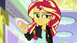 Size: 1920x1080 | Tagged: safe, derpibooru import, screencap, sunset shimmer, equestria girls, mirror magic, spoiler:eqg specials, geode of empathy, image, magical geodes, png, solo