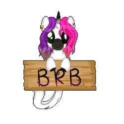 Size: 300x300 | Tagged: safe, alternate version, artist:angellightyt, derpibooru import, oc, unofficial characters only, pony, unicorn, animated, base used, ear piercing, earring, female, gif, horn, image, jewelry, levitation, magic, mare, piercing, sign, simple background, solo, telekinesis, transparent background, unicorn oc