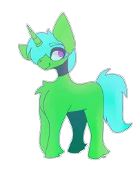 Size: 1000x1250 | Tagged: artist needed, safe, derpibooru import, oc, oc:green byte, pony, unicorn, image, male, png, simple background, solo, stallion, transparent background