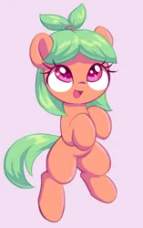 Size: 498x792 | Tagged: safe, artist:sileniris, oc:cherry burst, earth pony, pony, female, filly, image, png, simple background