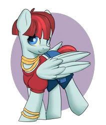 Size: 2200x2600 | Tagged: safe, artist:dumbwoofer, derpibooru import, valley glamour, pegasus, pony, bracelet, clothes, female, image, jewelry, looking at you, mare, necklace, png, shirt, simple background, skirt, solo, transparent background