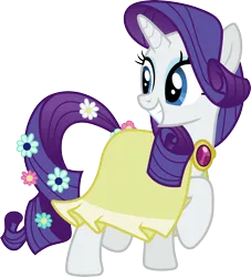Size: 3000x3298 | Tagged: safe, artist:cloudy glow, derpibooru import, rarity, pony, unicorn, sweet and elite, .ai available, clothes, dress, female, flower, image, mare, png, simple background, solo, transparent background, vector